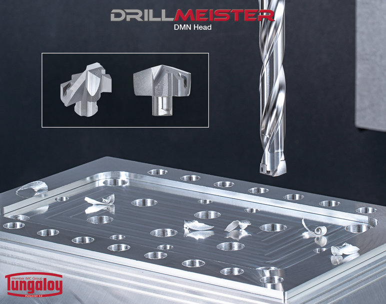 DrillMeister Offers DMN Drill Head for Non-Ferrous Applications